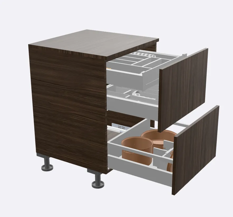 InnoTech Atira 1-1-1 set (Anthracite, 600 мм, No)