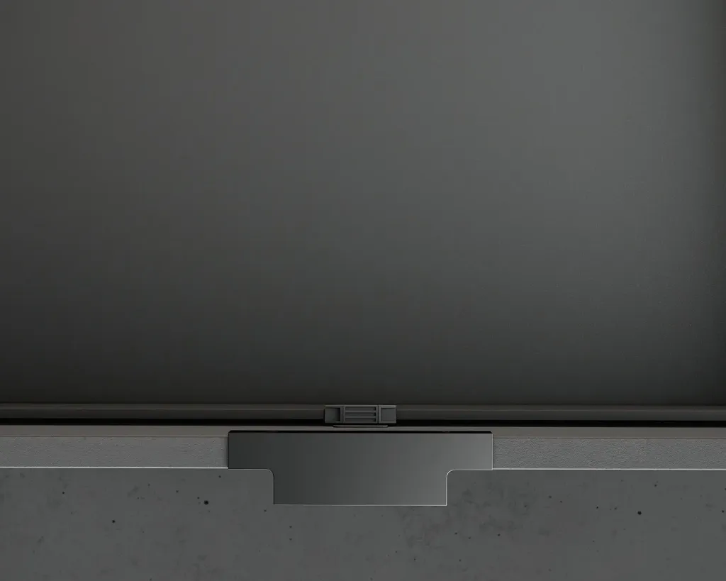 Catch for internal front panel